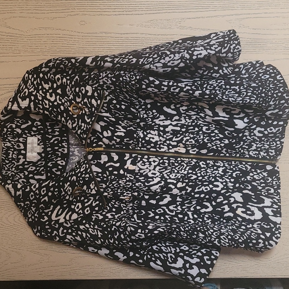 White & black  Erin London Jacket